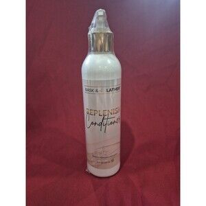 New Bask & Lather Replenish Hair Conditioner 8 fl oz Sealed Shrink Wrapped